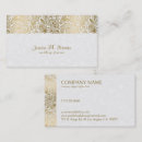 Buscar cordón blanco tarjetas de visita Elegante