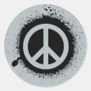 Buscar paz global pegatinas Símbolo