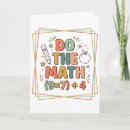 Buscar matemática tarjetas General y unisex