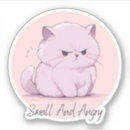Buscar enfadado pegatinas Gato