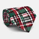 Buscar verde rojo y blanco corbatas Navidad