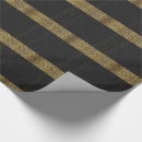 Buscar cuero negro papel de regalo Oro