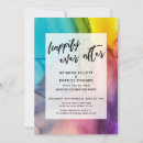 Buscar multicolor invitaciones Moderno