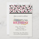 Buscar pink and black invitaciones Negro