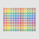 Buscar rayas del arco iris papel de seda Amarillo