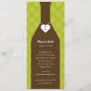 Buscar botella de vino invitaciones Ducha de novia