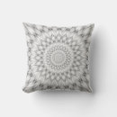 Buscar mandala floral cojines Blanco