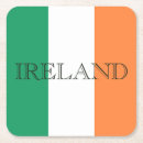 Buscar bandera de irlanda posavasos Blanco