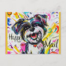 Buscar perro feliz postales Amante del perro
