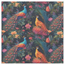 Buscar pavo real telas Flores