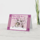 Buscar conejito la tarjetas de navidad Nieve
