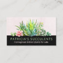 Buscar plantas suculentas tarjetas de visita Para todos