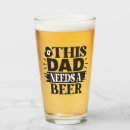 Buscar únicos cerveza vasos Papá