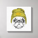 Buscar hipster lienzos Divertido