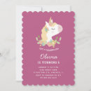 Buscar fiesta del unicornio invitaciones de cumpleaños Para ella