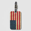 Buscar bandera americana etiquetas para maletas Grunge