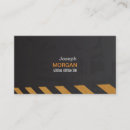 Buscar contratista general tarjetas de visita Elegante