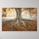Buscar raíces de árbol posters Otoño