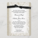 Buscar lazo negro invitaciones Rústico