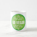 Buscar go vegan tazas Vegetariano