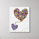 Buscar mariposas lienzos Flores