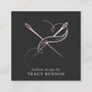 Buscar aguja tarjetas de visita Hecho a mano