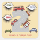 Buscar vehículo pegatinas Niño