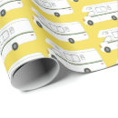Buscar retro amarillo papel de regalo Vintage