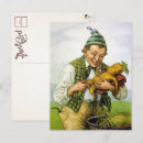 Buscar antropomorfo postales Vintage