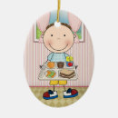 Buscar cafetería adornos Señora del almuerzo