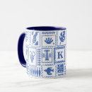 Buscar modelo elegante tazas Monograma