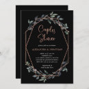 Buscar verde y negro invitaciones Elegante