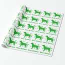Buscar labrador papel de regalo Silueta