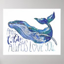 Buscar la ballena de posters Inspiradora