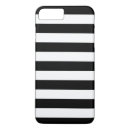 Buscar raya blanco y negro iphone fundas Simple