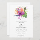 Buscar tropical boda invitaciones Isla
