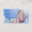 Buscar tulips tarjetas de visita Rosa
