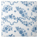 Buscar azul y blanco azulejos Floral