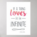 Buscar amor infinito posters Caligrafía