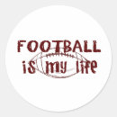 Buscar el fútbol es vida pegatinas Deporte