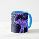 Buscar elefante rosa tazas Morado