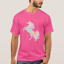 Buscar dibujo animado del unicornio camisetas Rosa