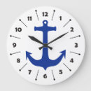 Buscar ancla náutica relojes de pared Marina