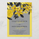 Buscar gris amarillo boda invitaciones Invitados
