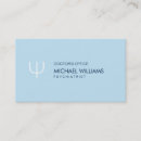Buscar psicólogo tarjetas de visita Psicológico