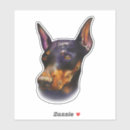 Buscar doberman pinscher pegatinas Canina