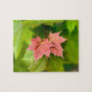 Buscar hojas del rojo puzzles Arce