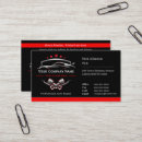 Buscar autos tarjetas de visita Mecánico