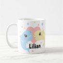 Buscar tiburón del dibujo animado tazas Océano