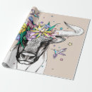 Buscar toro papel de regalo Vaca